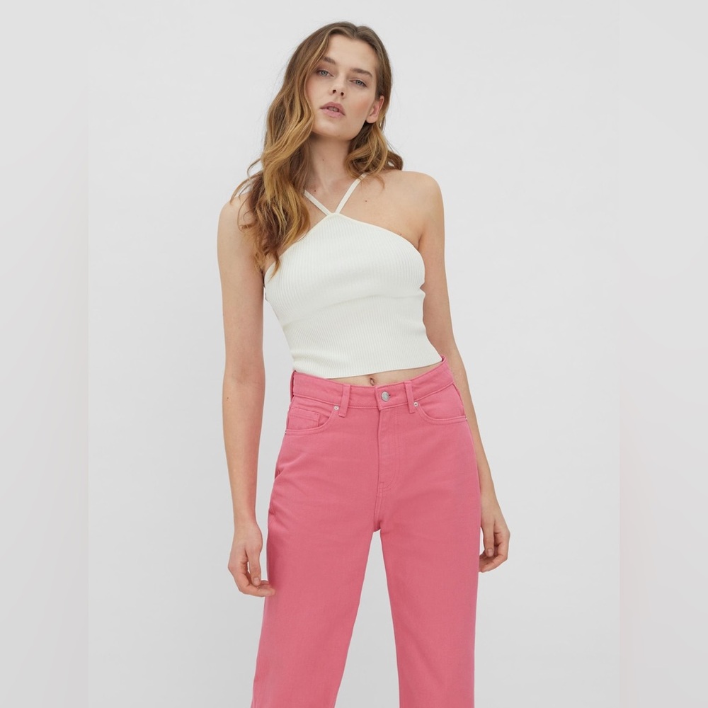 VERO MODA Knitted top 'Helena' in Cream XL